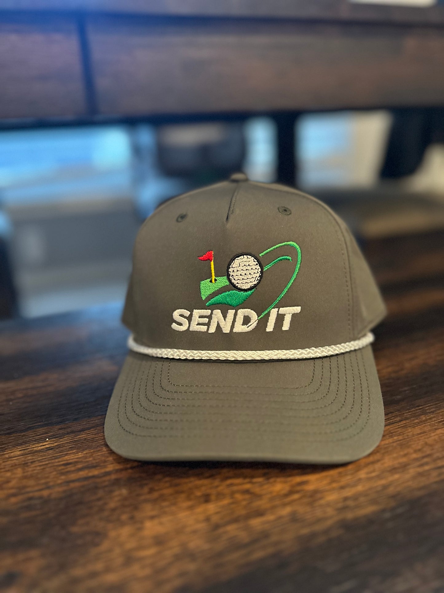 GOLF ROPE HATS - SEND IT