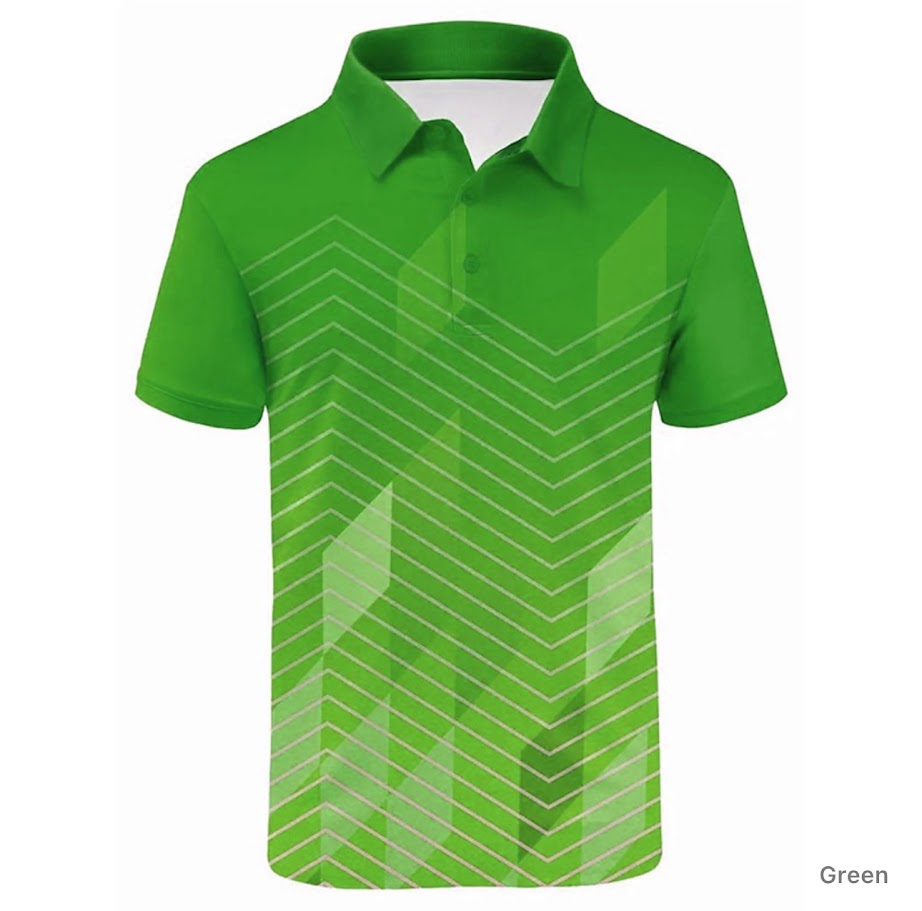 Ouku Striped Sports Polo