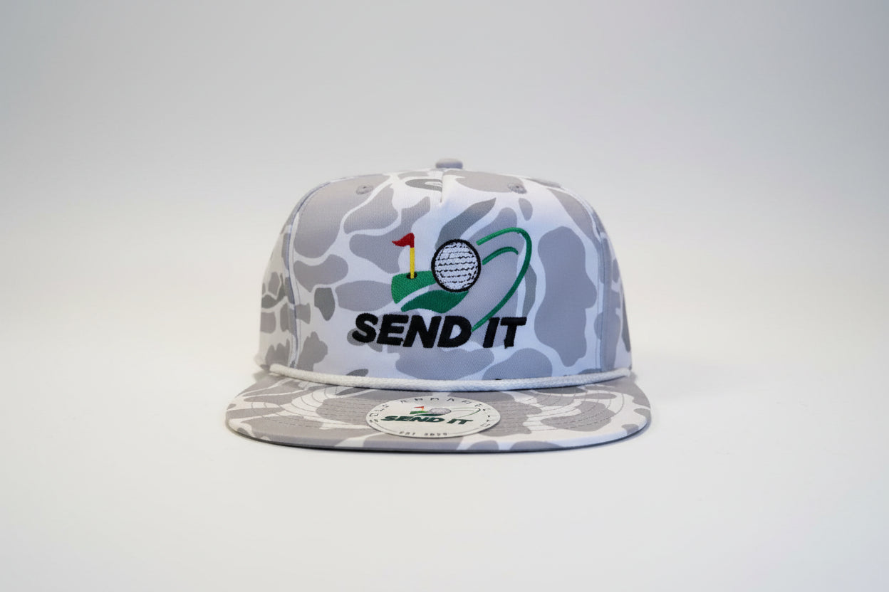 Send It Rope Camo Hats