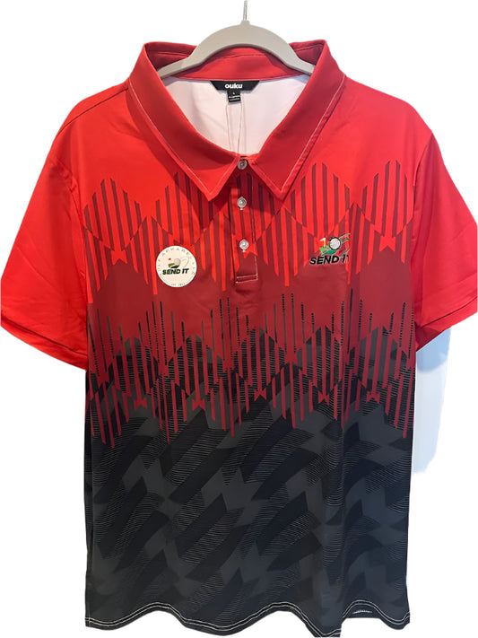Ouku Striped Sports Polo